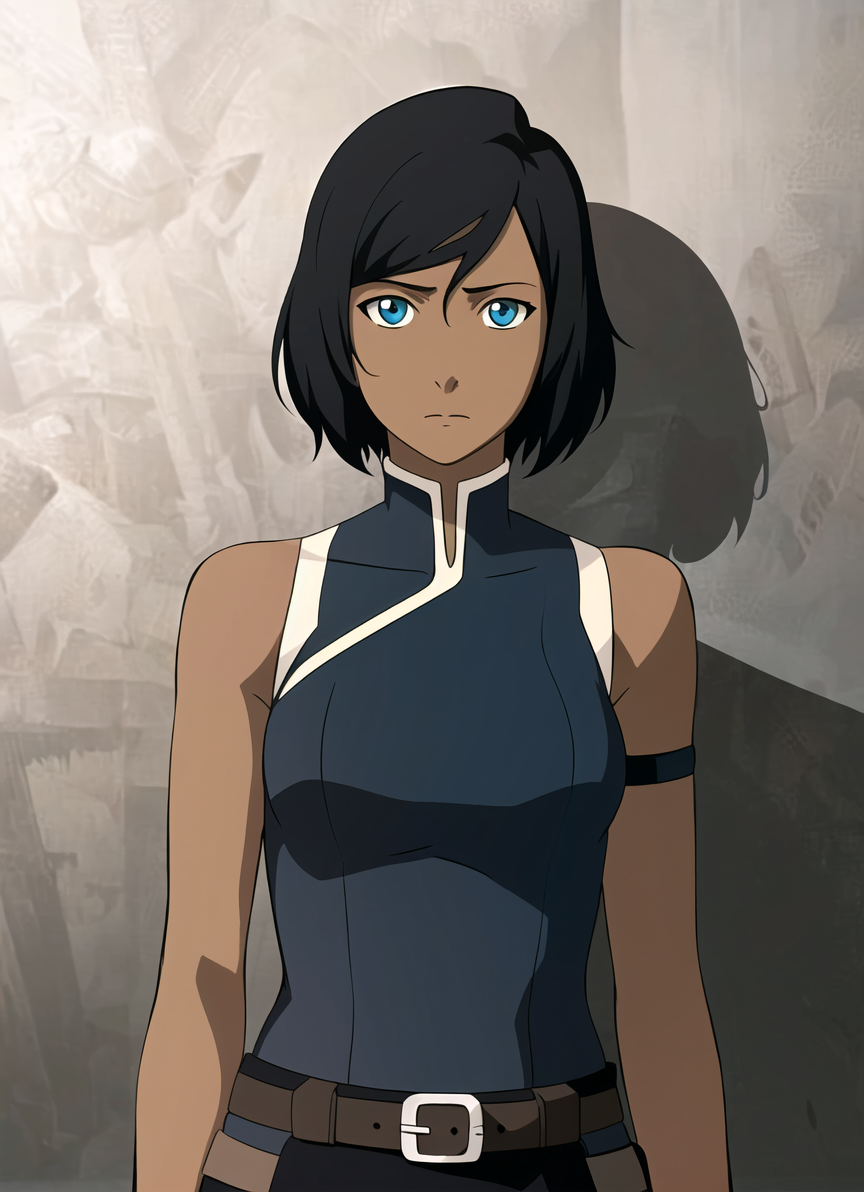 3978527927-303810247-the legend of korra, masterpiece, best quality, 1girl, solo, dark skin, dark-skinned female, black hair, bare shoulders, blue ey.png